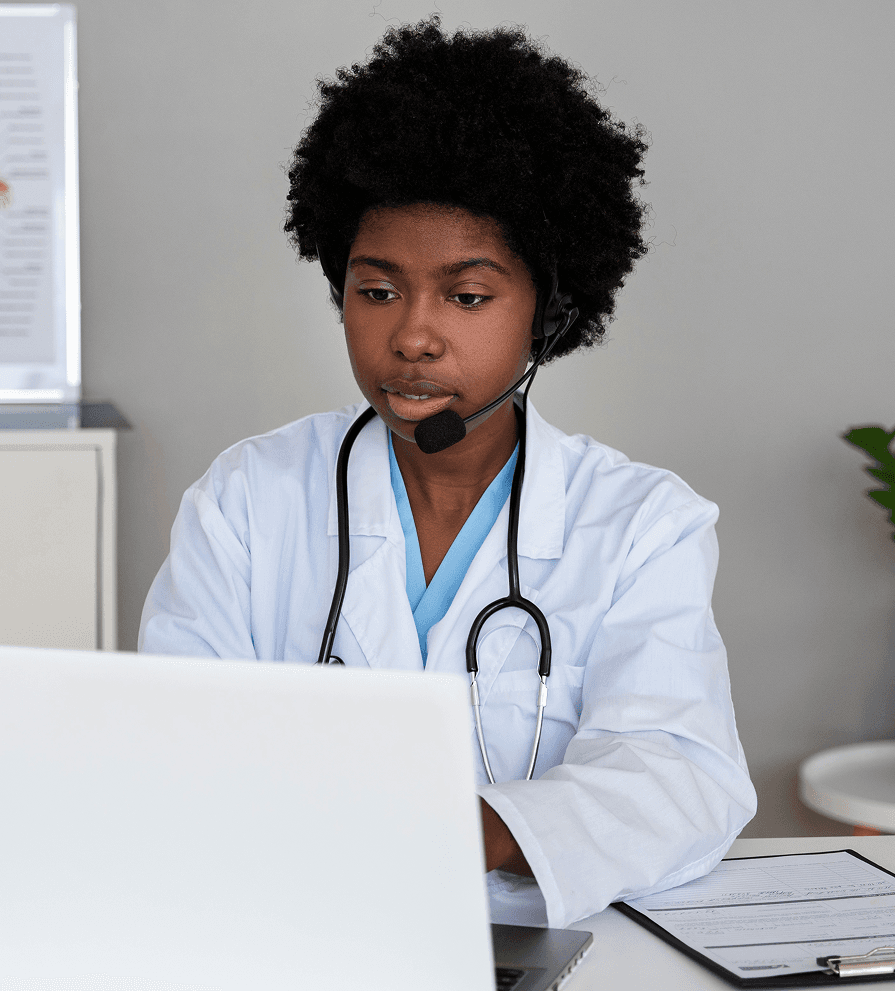 Médecin en visio